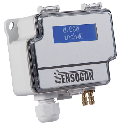 SENSOCON Series DPT - Selectable Range Differential Pressure Transmitter