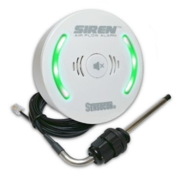 SENSOCON Siren™ Airflow Alarm