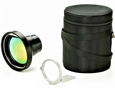FLIR - IR lens , 7° FOV, 88.9mm (T198166) With Case and mount support