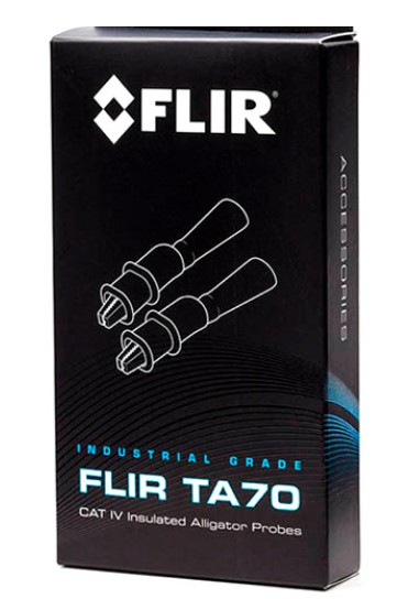 FLIR TA70 Universal CAT IV Insulated Alligator Test Probe Clips