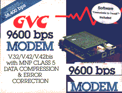 SM-96H 9600 INTERNAL MODEM