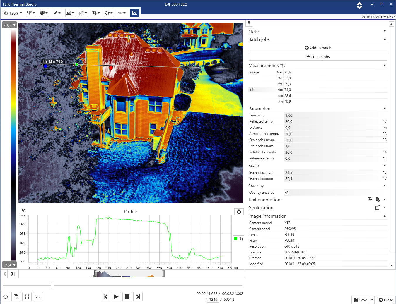 FLIR Thermal Studio