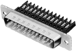 AMP 745494-2 15 PIN D-SUB CONNECTOR