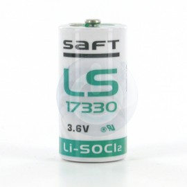 SAFT LST17330 3 VOLT LI-SOCI2 HIGH ENERGY DENSITY MEMORY BACKUP BATTERIES - 2/3A SIZE WITH BUTTON TIP