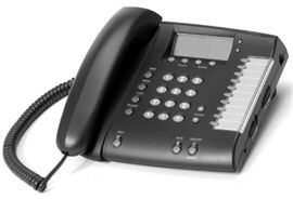 TELEDEX B120D FULL FEATURED SINGLE LINE PHONE WITH DISPLAY