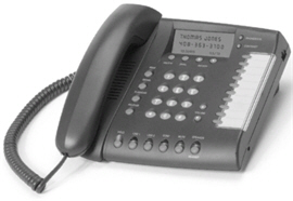 TELEDEX B250D 2 LINE BUSINESS TELEPHONE W/DISPLAY AND FEATURES