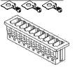 LARGE QUANTITY OF EXCESS MOLEX CONNECTORS AND HOUSING