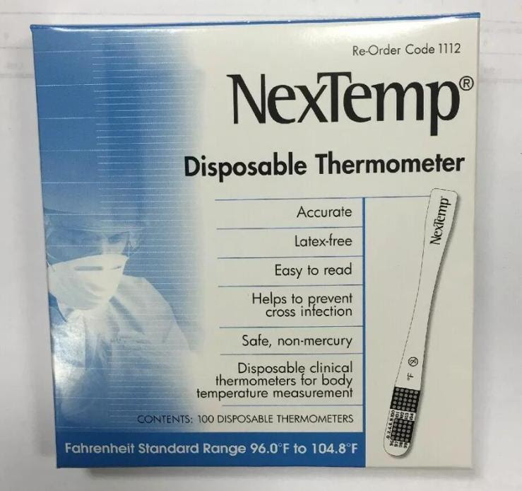 NexTemp Disposable Thermometer