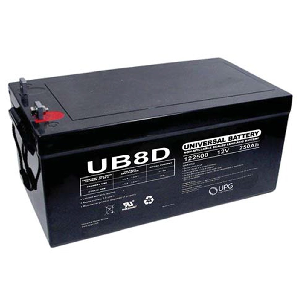  UPG 12V 250Ah - Sealed Lead-Acid Battery - AGM-type (UB8DMP4)