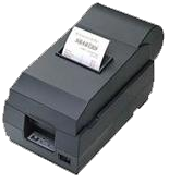 EPSON TM-U200PD RECEIPT PRINTER WITH POWER SUPPLIES, PARALLEL