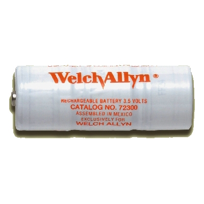 WELCH ALLYN 3.5V NICKEL-CADMIUM RECHARGEABLE BATTERY - MODEL 72300 WA-72300