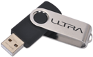 ULTRA ULT40498 USB SWIVEL FLASH DRIVE