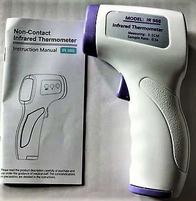 HUIZHOU XIAOOU TECHNOLOGY CO LTD - IR 988 Infrared Thermometer
