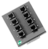 DIGI INTERNATIONAL 76000033 PCA 8-PORT RJ45 CONNECTOR BOX