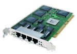 ANA-62044 PCA ETHERNET ADAPTER QUAD 10/100 PCI