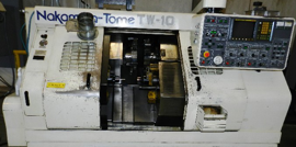 NAKAMURA-TOME TW-10MM TWIN SPINDLE LATHE