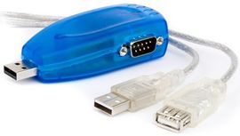 Easysync ES-U-1002-A 2-Port USB/RS232 adapter with USB Cable