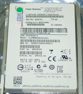IBM 775GB SFF-1 SSD for AIX/Linux P/N: 00E8702