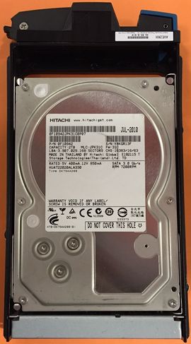 Hitachi AVE2k 2TB 7.2K SATA hard drives P/N: 3276139-D