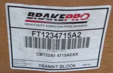 BrakePRO lining 4715ADXX and 4228FD New