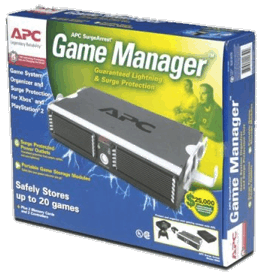 APC GM6 VIDEO GAME ORGANIZER AND PROTECTOR