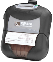 ZEBRA R4A-0UBA000N-00 RW420 MOBILE PRINTER