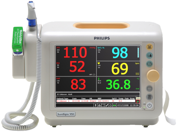 PHILIPS VS3 VITAL SIGNS MONITOR