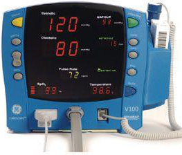 GE CARESCAPE V100 PATIENT MONITOR