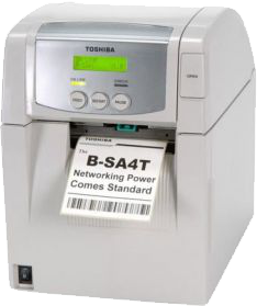 TOSHIBA B-SA4TP-TS12 LABEL PRINTER