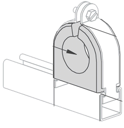 POWER STRUT PS 722 1-34" EV PORCE-A-CLAMP