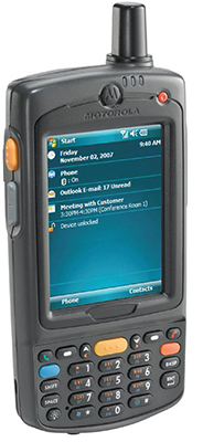 MOTOROLA MC7506-PUCSKRWA9WR HANDHELD COMPUTER