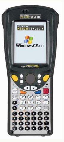 TEKLOGIX 7525C-G1 WORKABOUT PRO GUN SCANNER