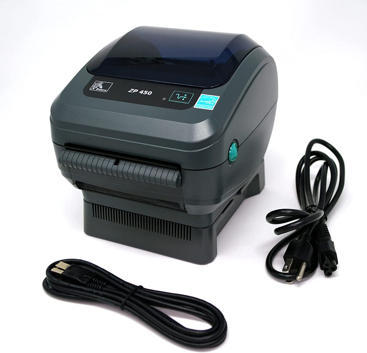 ZEBRA ZP450 LABEL PRINTER (ZP450-0501-0000A) w/ USB Cable & Power supply