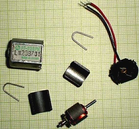 DC Motor Mabuchi Exploded