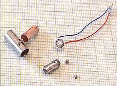 DC Motor Coreless Exploded